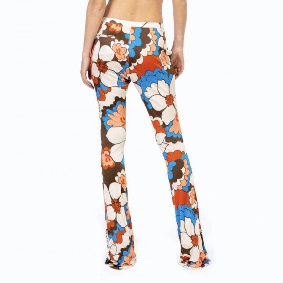 Ronny Kobo Multicolor Floral Jojo Pants Size Medium 41153 - Picture 3 of 13